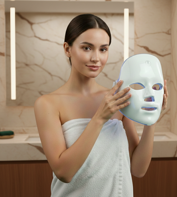 Colorful LED Beauty Face Mask